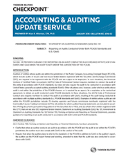 Accounting and Auditing Update Service